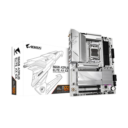 Matična ploča Gigabyte GA-B650 ELITE AX ICE, AMD B650, AM5, ATX