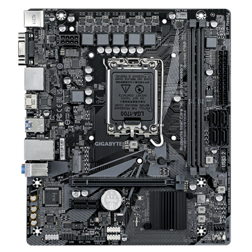 Matična ploča Gigabyte H610M S2H V3, Intel H610 Express, LGA 1700, mATX