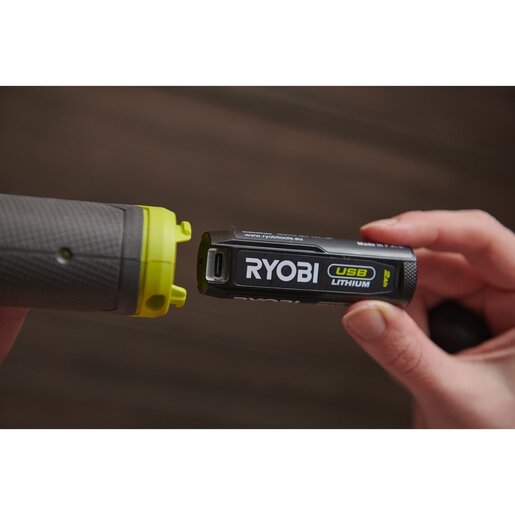 RYOBI akumulatorska račna RR14W4-120G, 4V, Li-ion, 1/4", 8.2Nm, 200/min, baterija 2.0Ah