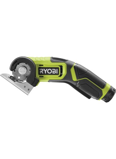 RYOBI aku rezač za gumu, karton, kožu i tkaninu RCT4-120G, 4V, Li-ion, baterija 2.0Ah