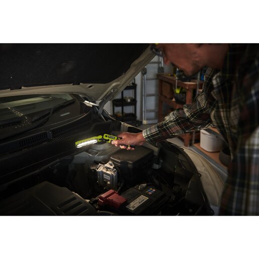 RYOBI aku LED inspekcijska svjetiljka RLI4-120G, 4V, Li-ion, 650 lumena, baterija 2.0Ah