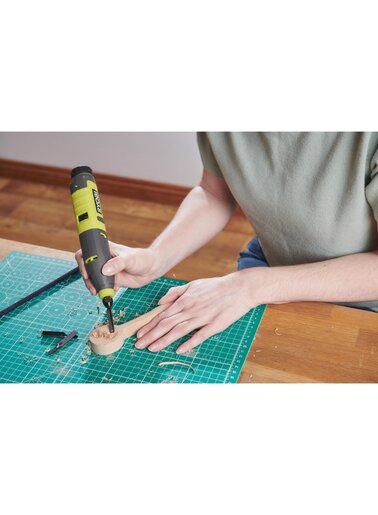 RYOBI aku roto glodalica RPC4-120G, 4V, Li-ion, 13000/min, baterija 2.0Ah