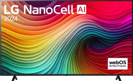 LG 75" NanoCell TV 75NANO81T3A, 4K UHD, webOS Smart TV, HDR10 Pro