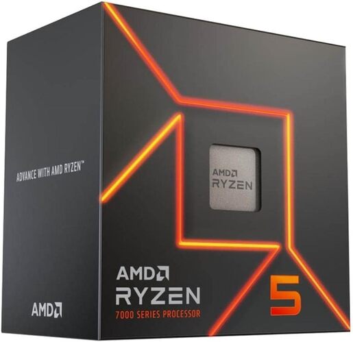 Procesor AMD Ryzen 5 7600 3.8/5.1GHz, 6C/12T, AM5 (100-100001015BOX)