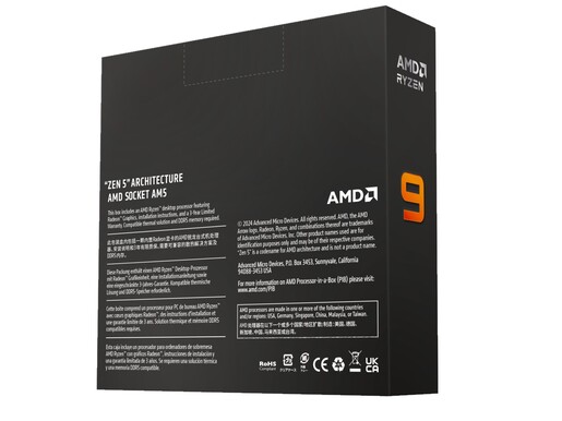 Procesor AMD Ryzen 9 9900X 4.4/5.6GHz, 12C/24T, AM5 (100-100000662WOF)
