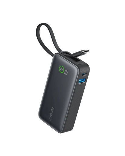 Anker 545 prijenosni punjač 30W, 10000 mAh, USB-C, USB-A, crni