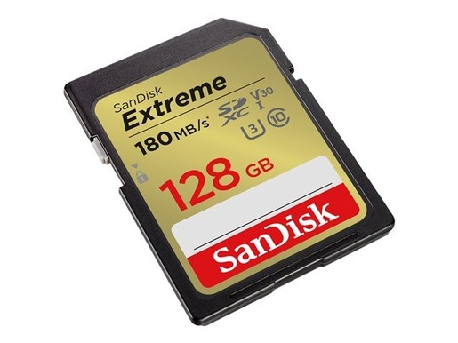 Memorijska kartica SanDisk Extreme SDXC 128GB (SDSDXVA-128G-GNCIN) + 1 god RescuePRO Deluxe