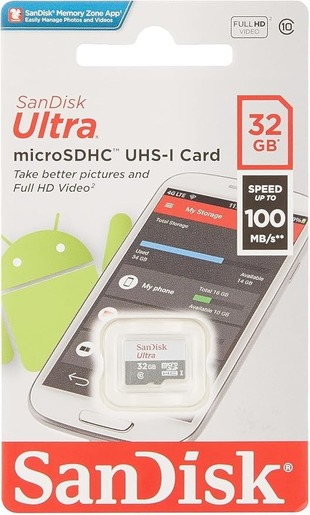 Memorijska kartica SanDisk Ultra microSDHC 32GB (SDSQUNR-032G-GN3MN)