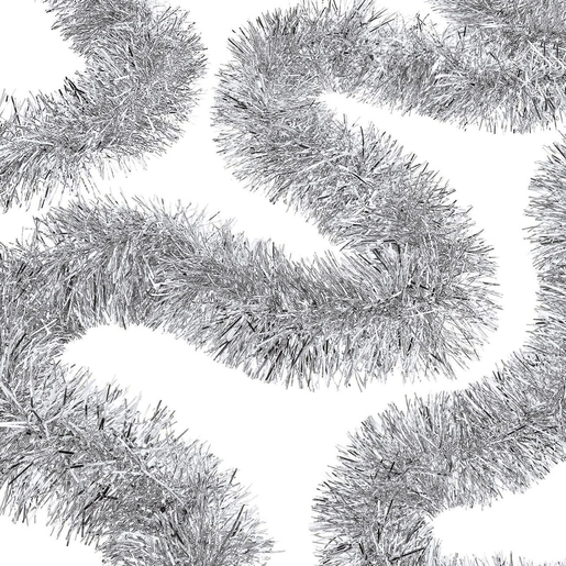 Girlanda 270 cm srebrna