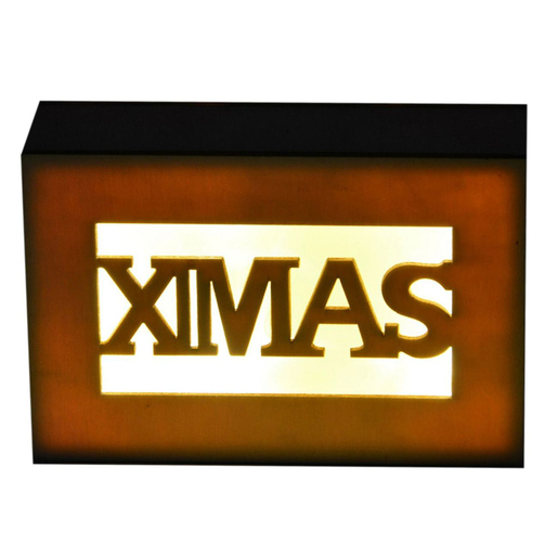 Drveni svjetleći ukras, 10L