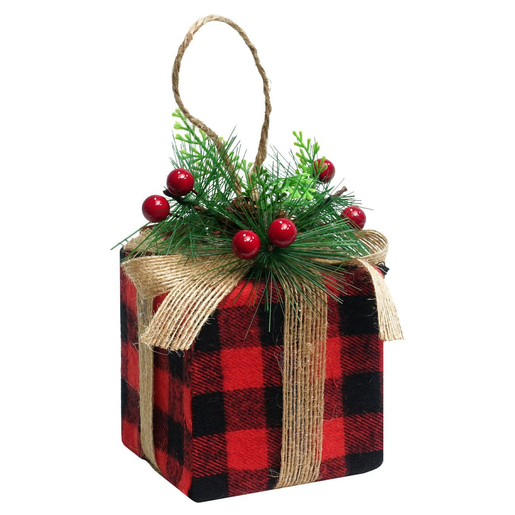 Ukras za bor - poklon kutijica za bor, 10 cm