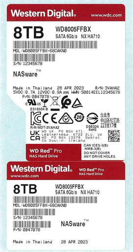 Tvrdi disk 8TB Western Digital Red Pro 3.5'' WD8005FFBX