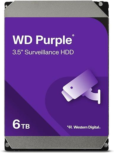 Tvrdi disk 6TB Western Digital Purple CMR 3.5" (WD64PURZ)