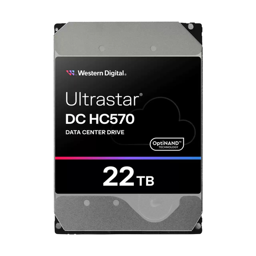 Tvrdi disk 22TB Western Digital Ultrastar DC HC570 3.5" (WUH722222ALE6L4)