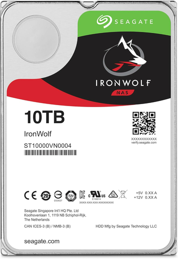 Tvrdi disk 10TB Seagate Ironwolf NAS 3.5'' (ST10000VN000)