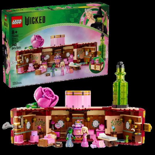 LEGO® Wicked Glindina i Elphabina soba