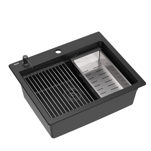 Quadron sudoper KURT 110, čisto crna/čisto crna