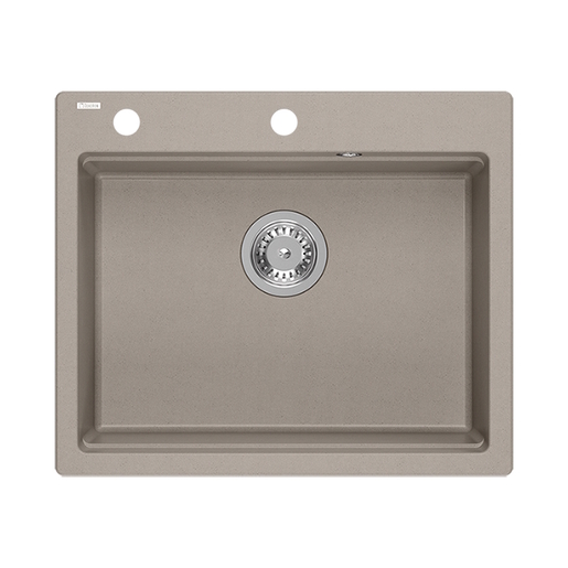 Quadron sudoper KURT 110, taupe/čelik