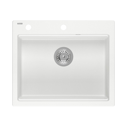 Quadron sudoper KURT 110, snježno bijela/čelik