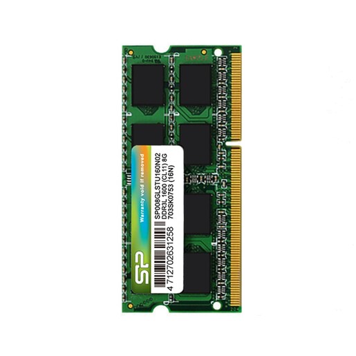 Memorija Silicon Power 8GB DDR3 1600MHz, SO-DIMM (SP008GLSTU160N02)