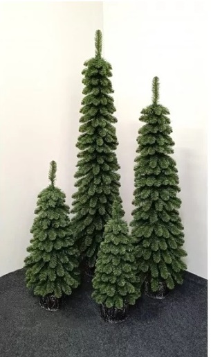 Umjetno i usko božićno drvce – AMELIA – 180cm