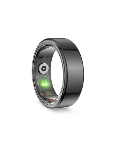 KSIX pametni prsten Saturn, veličina S, crni