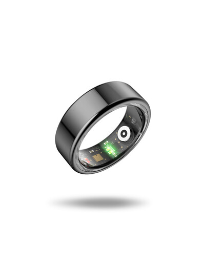 KSIX pametni prsten Saturn, veličina S, crni
