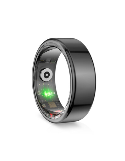 KSIX pametni prsten Saturn, veličina L, crni