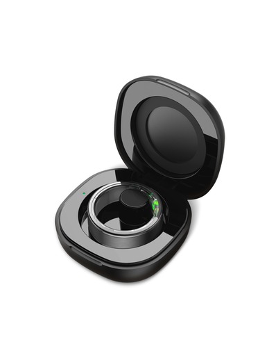 KSIX pametni prsten Saturn, veličina L, crni