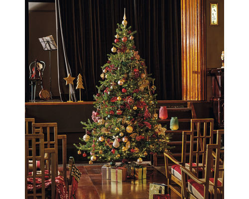 Umjetno božićno drvce - 270cm Grandis zeleni LED, promjer: 172cm, 3396 grančica/800L