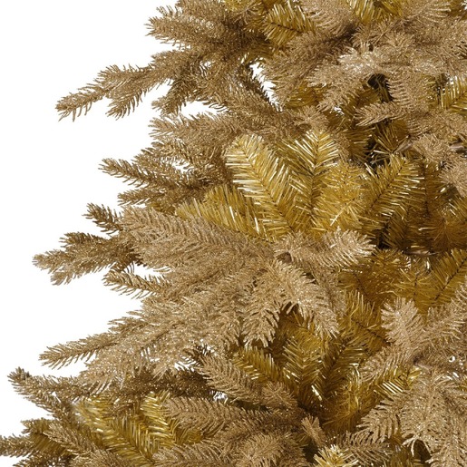 Umjetno božićno drvce - 300cm Tiffany zlatni, promjer: 182cm, 4698 grančica