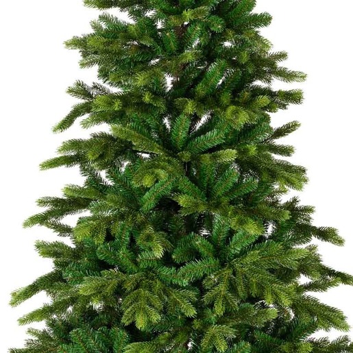 Umjetno božićno drvce - 240cm Galloway zeleni, promjer: 150, 2815 grančica