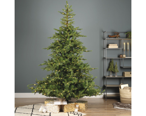 Umjetno božićno drvce - 240cm Grandis zeleni LED, promjer: 162cm, 2935 grančica/700L