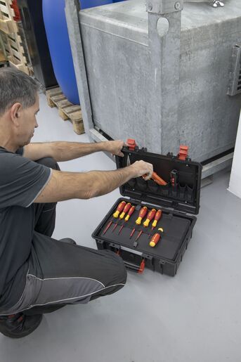 WIHA VDE kofer + alat L 58/1 bitbox+imbusi 930070403