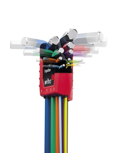 WIHA ErgoStar ključevi imbus set 1,5-10mm 369F