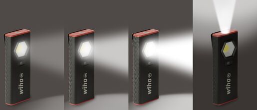 WIHA ručna lampa, 1200lm, 2000 mAh