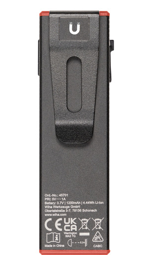 WIHA ručna lampa 800lm, 1200 mAh