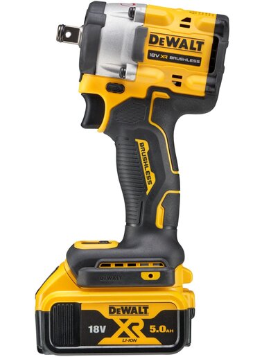 DEWALT akumulatorski udarni odvijač 18V, 2x5.0Ah, 1/2", 406/610Nm