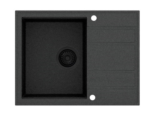 SINK SOLUTION set sudopera i slavine RABAT, crni