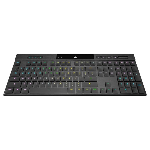 Corsair K100 RGB AIR Wireless, mehanička tipkovnica, Cherry ULP Tactile, crna (CH-913A01U-NA)