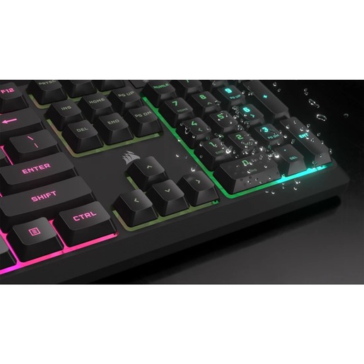 Corsair K55 CORE RGB, membranska tipkovnica, crna (CH-9226C65-NA)