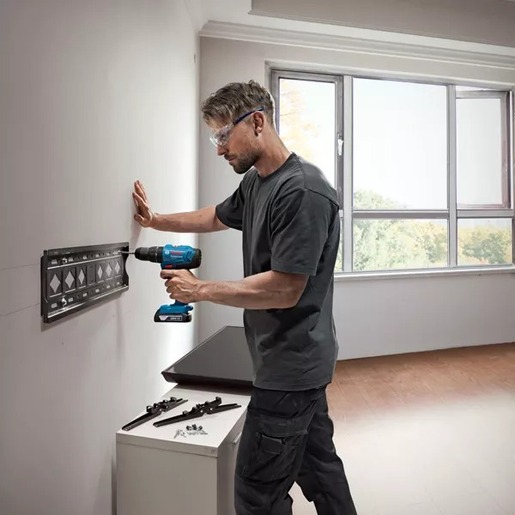 BOSCH Professional aku udarna bušilica GSB 183-LI (2x 2Ah + GAL 18V-20+kovčeg)