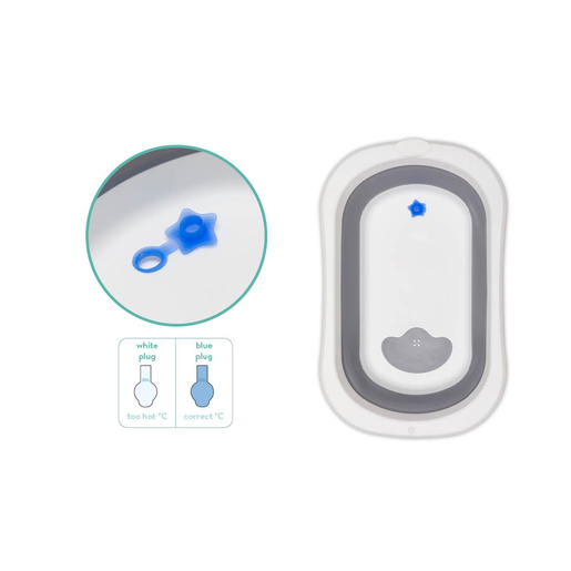 Fillikid kadica na sklapanje Orca, sivo/bijela