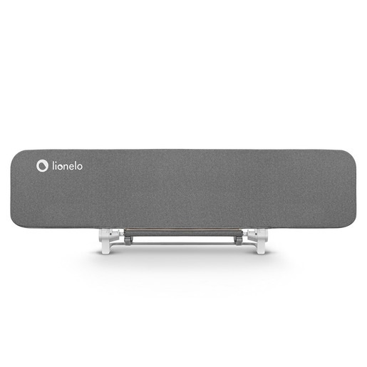 Lionelo zaštitna ograda za krevet Lora XL, 150x45cm, Grey Stone