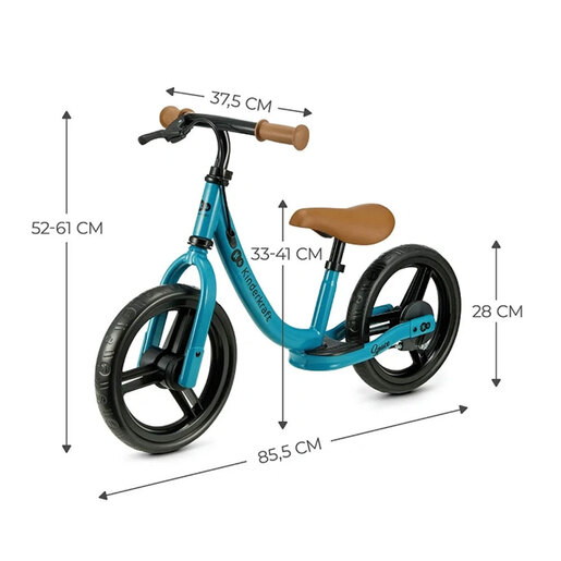 Kinderkraft balans bicikl Space, Deep Blue