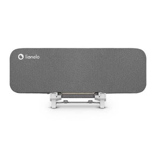 Lionelo zaštitna ograda za krevet Lora, 105x45cm, Grey Stone