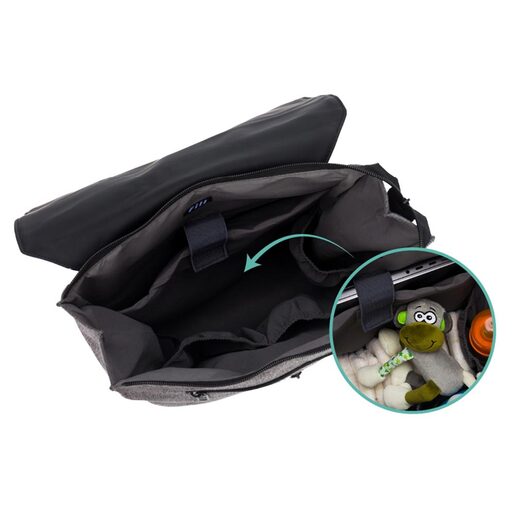 Fillikid torba za pelene Osaka, siva