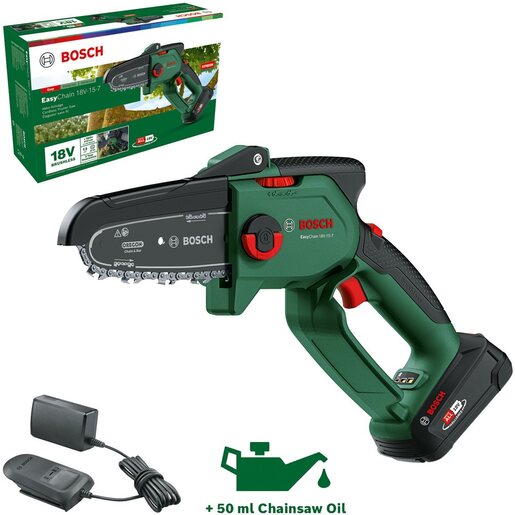 BOSCH akumulatorska lančana pila EasyChain 18V-15-7, 1x2.5Ah