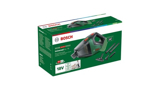 BOSCH akumulatorski usisavač za prašinu UniversalVac 18, 1x2.5Ah