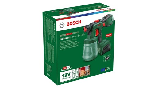 BOSCH sustav za prskanje boje UniversalSpray 18V-300 SOLO